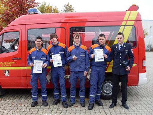 Wissenstest der Feuerwehrjugend 2008