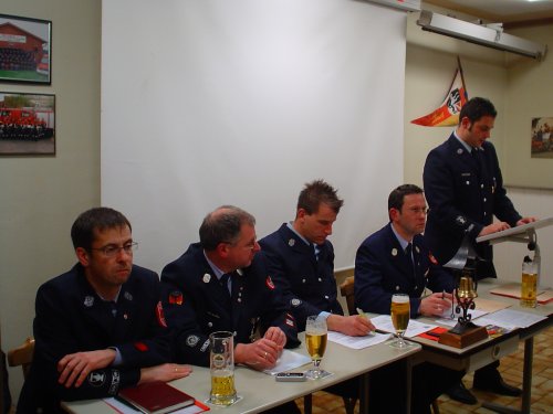 Jahreshauptversammlung 2007