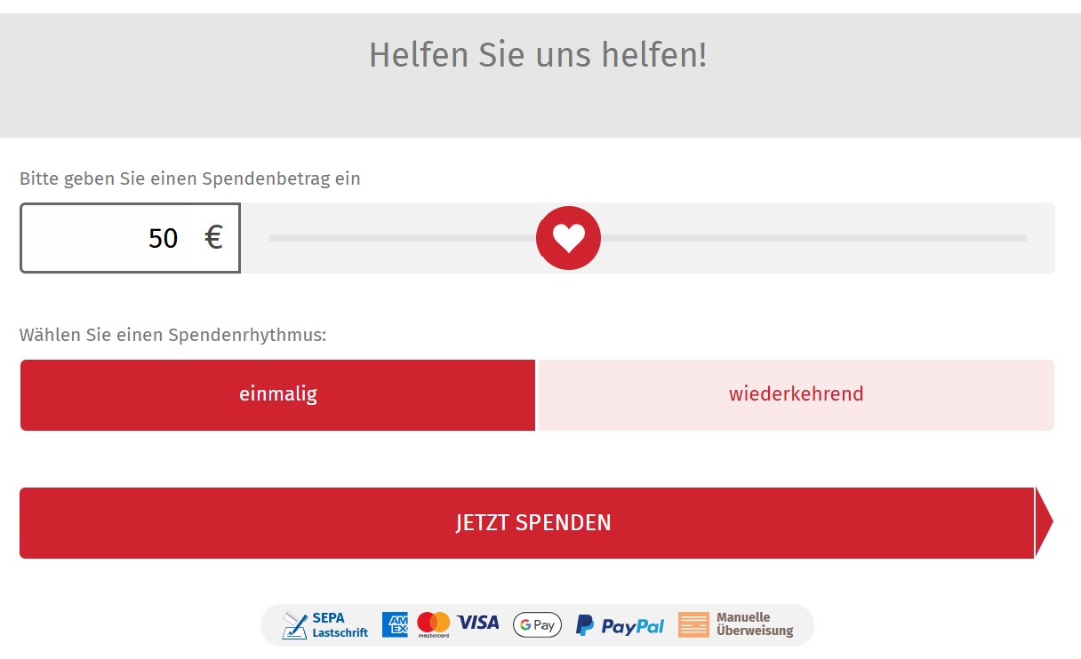 Moderner Weg zu mehr Spenden Moderner Weg zu mehr Spenden